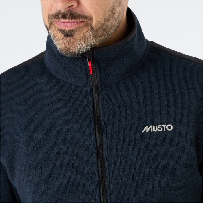 2024 Musto Hombres Punto Fleece 82556 - True Navy / Marle